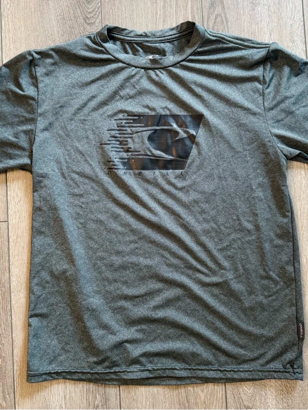 O’Neil Boy’s Gray Swim Shirt